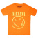 Nirvana - Happy Face Boys T-Shirt Orange Nirvana - Happy Face Boys T-Shirt Orange