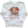 Queen - Classic Crest Boys Wht Sweatshirt