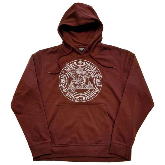 Black Sabbath - Henry Pyramid Emblem Brown Hoodie 