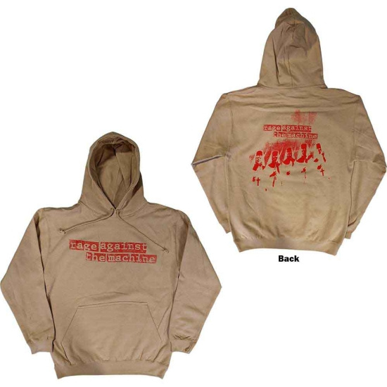 Rage Against The Machine - Nuns Uni Sand Hoodie 
