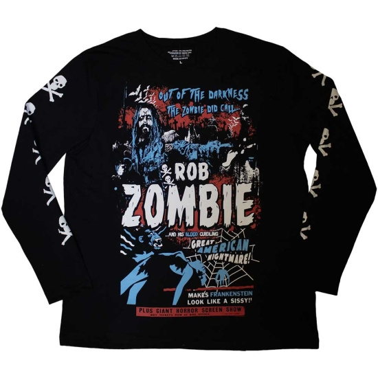 Rob Zombie - Devil Man Uni Bl Longsleeve 