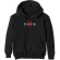 The 1975 - Noacf Logo Uni Bl Hoodie The 1975 - Noacf Logo Uni Bl Hoodie