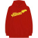 Strokes - Guitar Fret Logo Uni Red Hoodie Strokes - Guitar Fret Logo Uni Red Hoodie