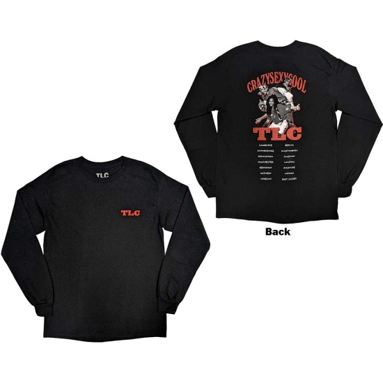 Tlc - Crazysexycool Tour 22 Bl Longsleeve 