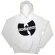 Wu-Tang Clan - Slanted Logo Mono Uni Wht Hoodie Wu-Tang Clan - Slanted Logo Mono Uni Wht Hoodie