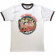 Rolling Stones - Some Girls Circle Ringer Wht T-Shirt (M) Rolling Stones - Some Girls Circle Ringer Wht T-Shirt (M)