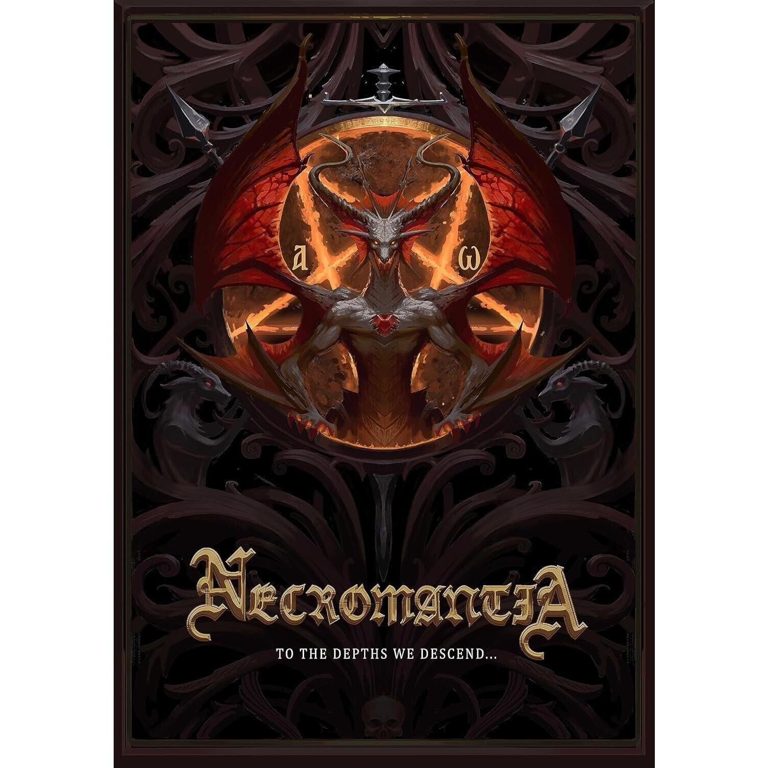 Necromantia - To The Depths We Descend (A5 Digipa