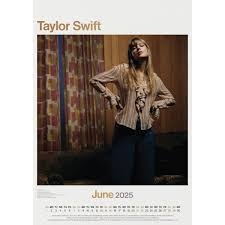 Taylor Swift - 2025 A3 Calendar