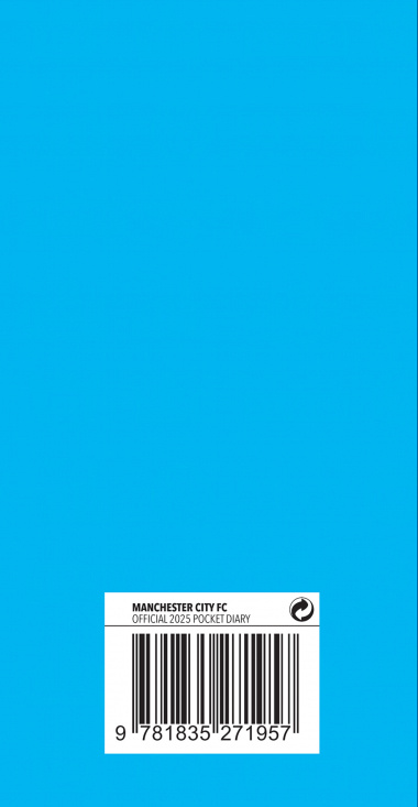 Manchester City Fc  - 2025 Slim Diary