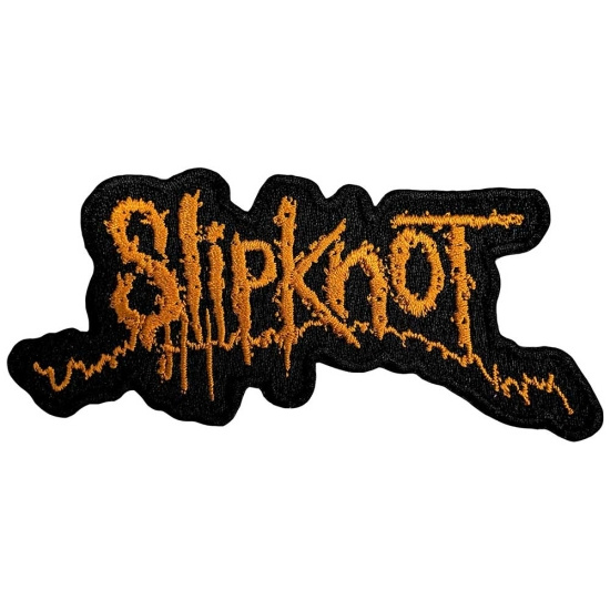 Slipknot - Patch Orange Logo (9,8 X 4,3 Cm)