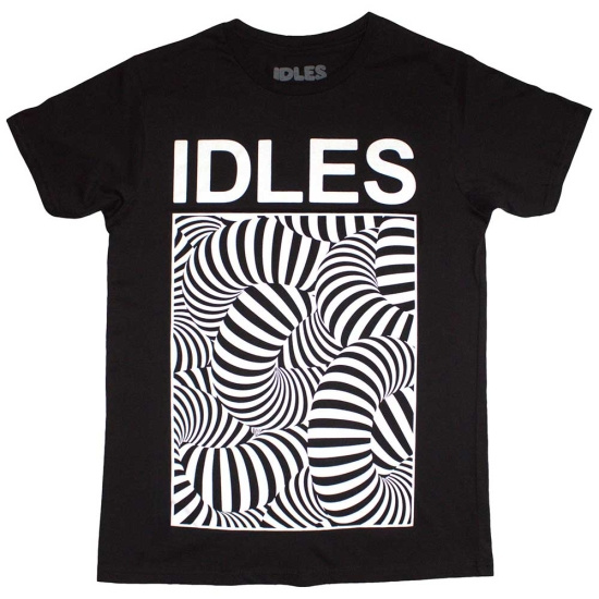 Idles - Psych Tubes Uni Bl T-Shirt  (M)