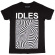Idles - Psych Tubes Uni Bl T-Shirt (2XL) Idles - Psych Tubes Uni Bl T-Shirt (2XL)