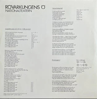 Nationalteatern - Rövarkungens Ö (Blå Vinyl)