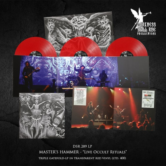 Masters Hammer - Live Occult Rituals (3 Lp Red Vinyl