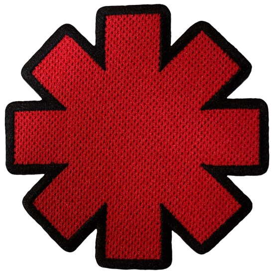 Red Hot Chili Peppers - Asterisk Cut-Out Woven Patch