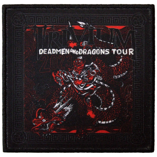 Trivium - Deadmen & Dragons Tour 23 Printed Patch