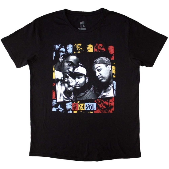 De La Soul - Collage Uni Bl T-Shirt  (S)