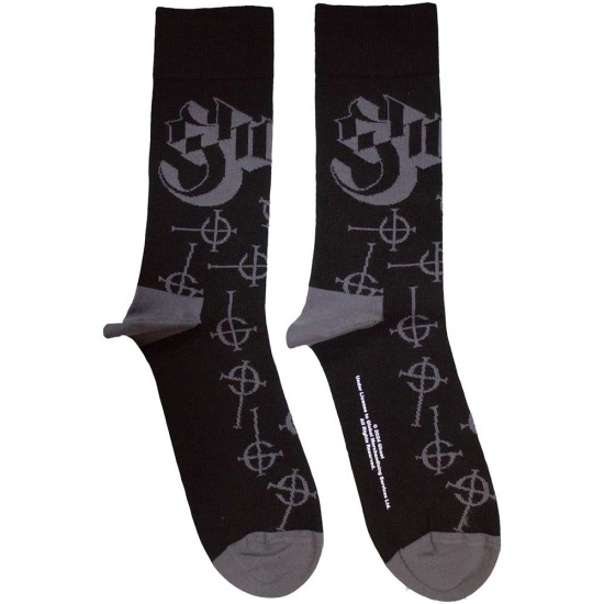 Ghost - Symbol Pattern Uni Bl Socks