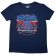 Aerosmith - Rainbow Spade Lady Denim T-Shirt Aerosmith - Rainbow Spade Lady Denim T-Shirt
