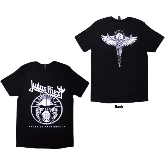 Judas Priest - Angel Of Retribution Headshot Uni Bl T-Shirt