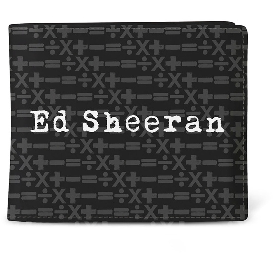 Ed Sheeran  - Symbols Pattern Wallet