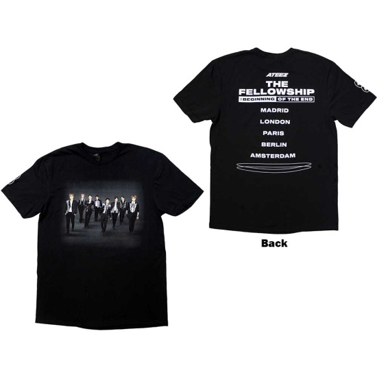 Ateez - Ateez Uni Fellowship Tour Euro Photo T-Shirt