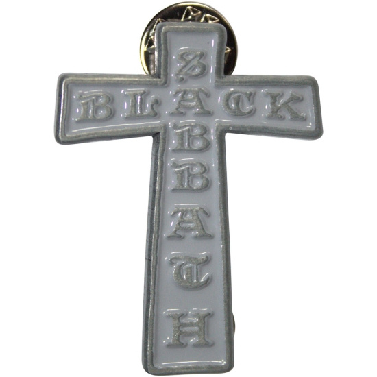 Black Sabbath - Cross Pin Badge