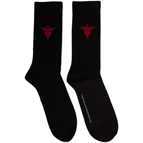 Bon Jovi - Dagger Heart Uni Bl Socks (Eu 40-45)