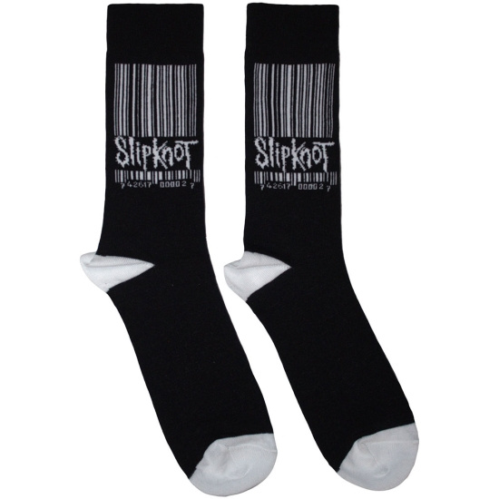 Slipknot - Large Barcode Logo Uni Bl Socks
