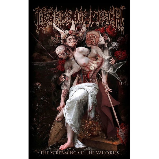 Cradle Of Filth - Screaming Of The Valkyries Textile Poster