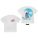 Disney - Stitch Surf F&B Uni Wht T-Shirt Disney - Stitch Surf F&B Uni Wht T-Shirt