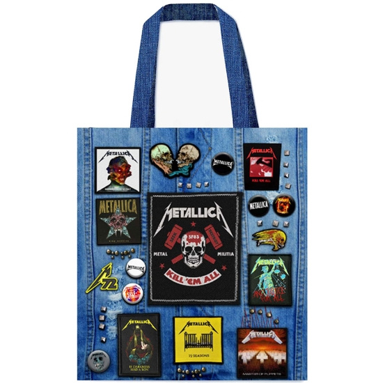 Metallica - Kill Em All (Multicolour, Battle, Totebag)