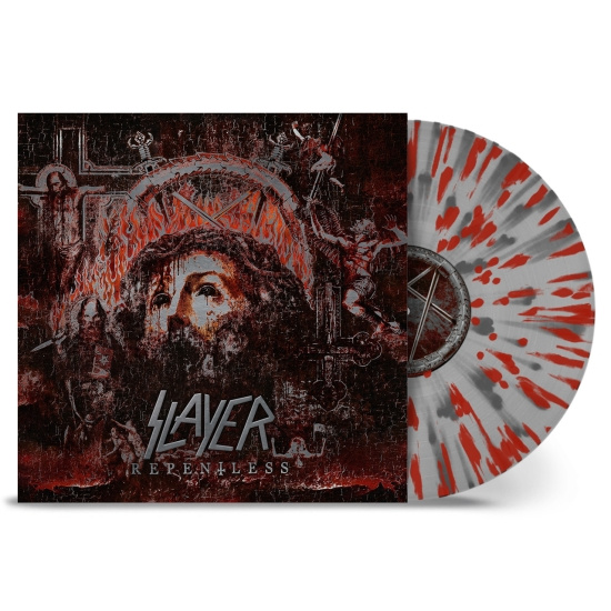 Slayer - Repentless (Clear Silver Red Splatter Vinyl)