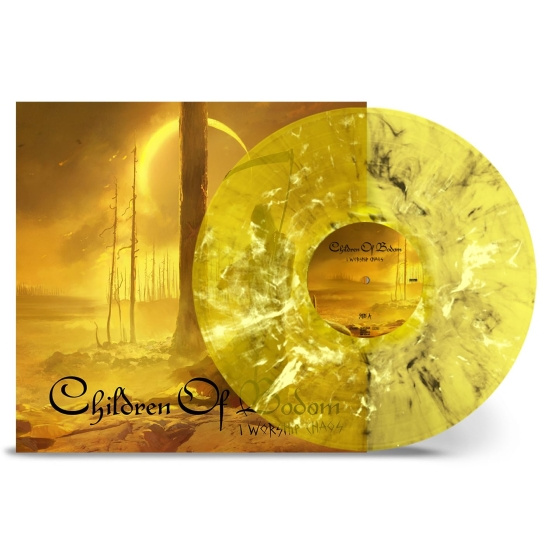 Children Of Bodom - I Worship Chaos (Ltd 10th Anniversary Edition Yellow, White & Black Marbled Vinyl LP)