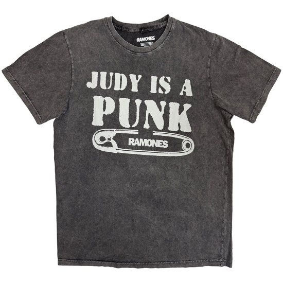 Ramones - Judy Stone Wash Uni Char T-Shirt