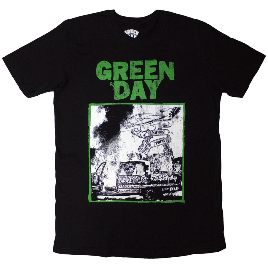 Green Day - Riot Trio Uni Bl T-Shirt