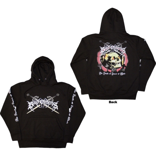 Bad Omens - Skull And Candles Uni Bl Hoodie