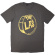 The La's - Yellow Drum Head Logo Uni Char T-Shirt The La's - Yellow Drum Head Logo Uni Char T-Shirt