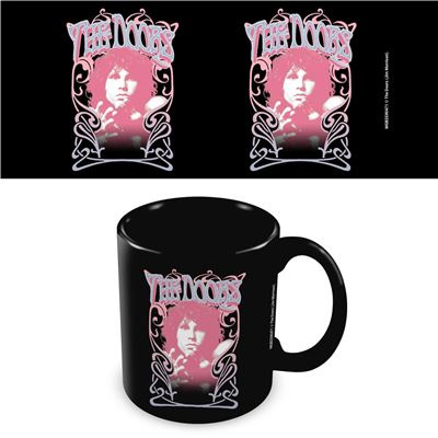 The Doors  - Jim Morrison Black Pod Mug