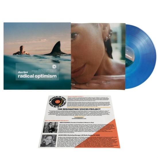 Dua Lipa - Radical Optimism (Galaxy Blue Vinyl) (Women In Vinyl)