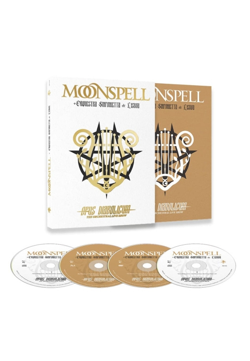 Moonspell - Opus Diabolicum - The Orchestral Live Show (CD + Blu-ray / 4Disc)