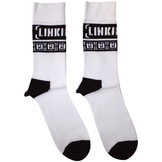 Linkin Park - Lp Repeat Uni Wht Socks (Eu 36-40)