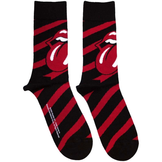 Rolling Stones - Stripes Uni Bl Socks (Eu 36-40)