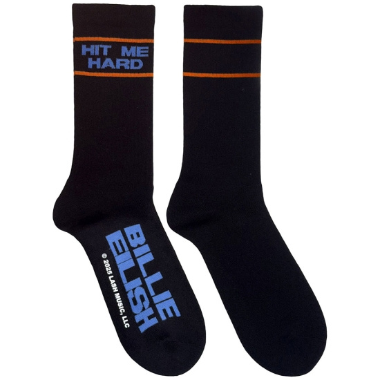 Billie Eilish - Hit Me Hard & Soft Uni Bl Socks (Eu 40-45)