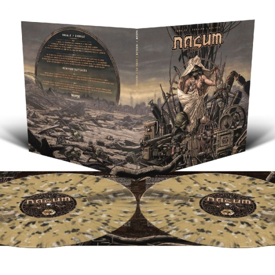 Nasum - Inhaled/Exhaled/Revived (Translucent Gold Vinyl LP w. Splatter / 2LP)