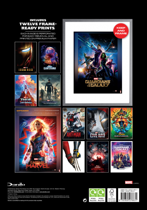Marvel  - 2026 A3 Deluxe Calendar