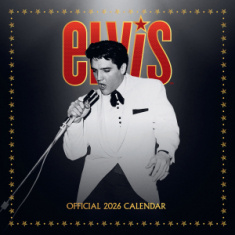Elvis  - 2026 Square Calendar