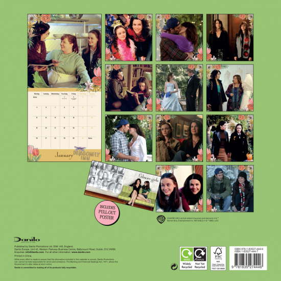 Gilmore Girls  - 2026 Square Calendar