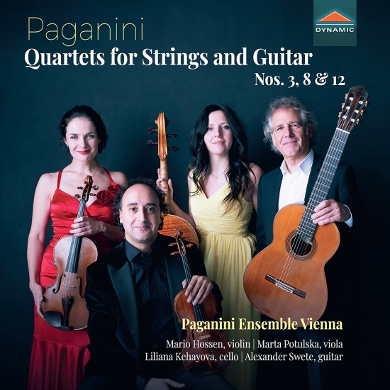 Nicolo Paganini - Quartets For Strings And Guitar Nos