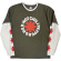 Red Hot Chili Peppers - Classic Asterisk Uni Green/Wht Layered Longsleeve Red Hot Chili Peppers - Classic Asterisk Uni Green/Wht Layered Longsleeve